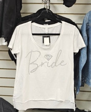 Bride With Diamond Design