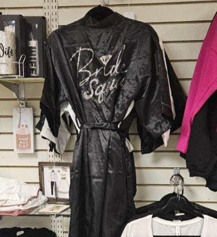 Bride Squad With Diamond Design