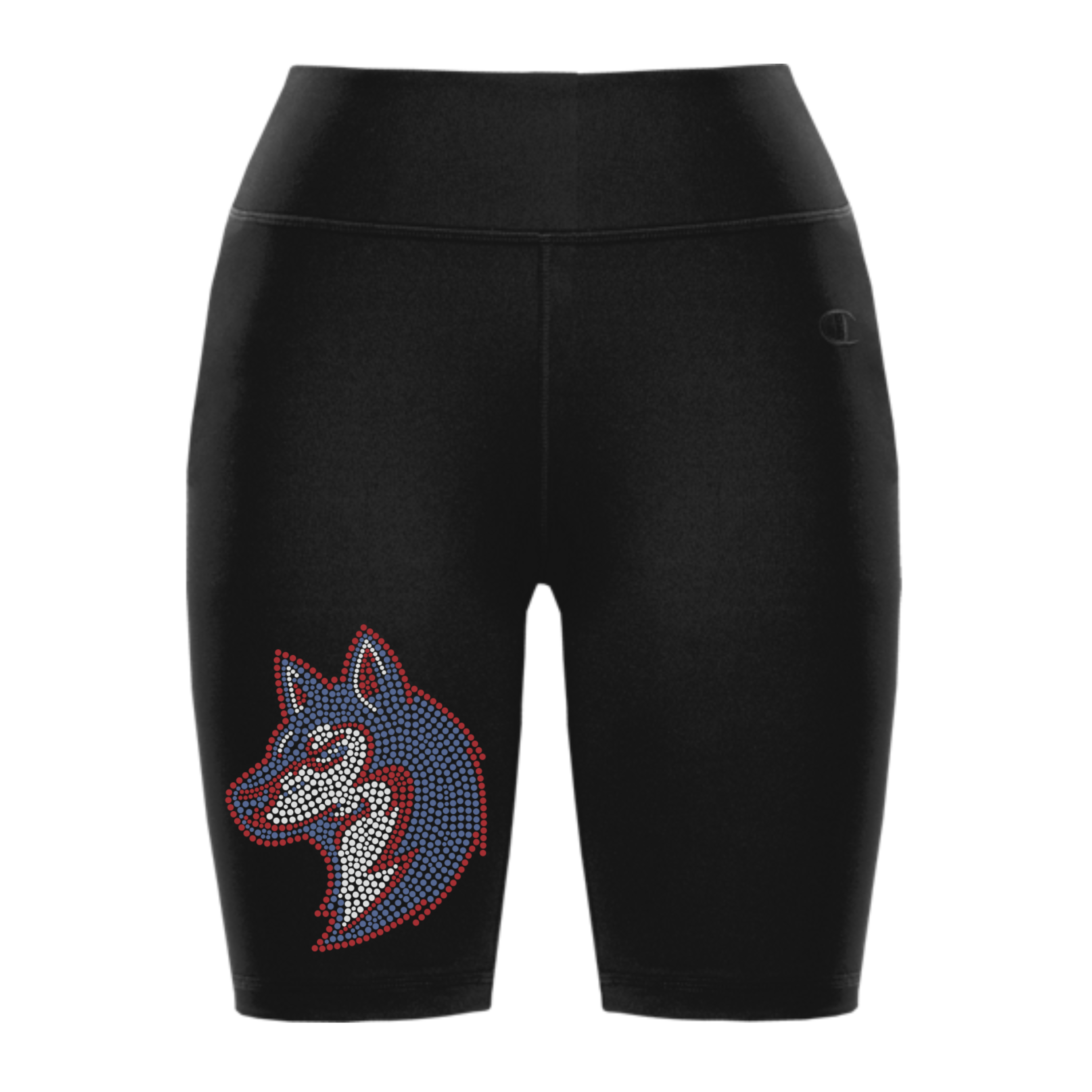 Huskies Black Champion Contour Bike Short