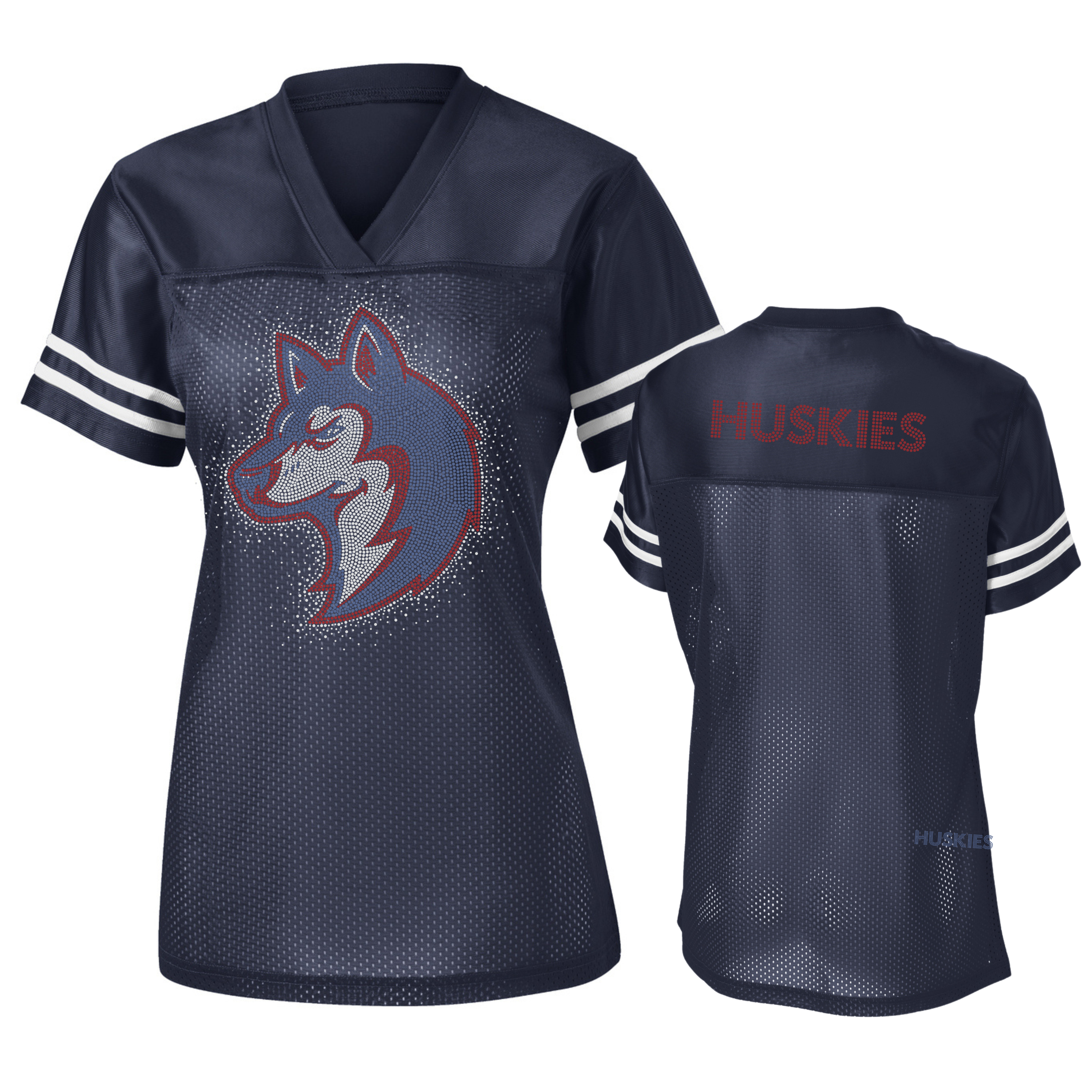 Huskies Navy Football Jersey