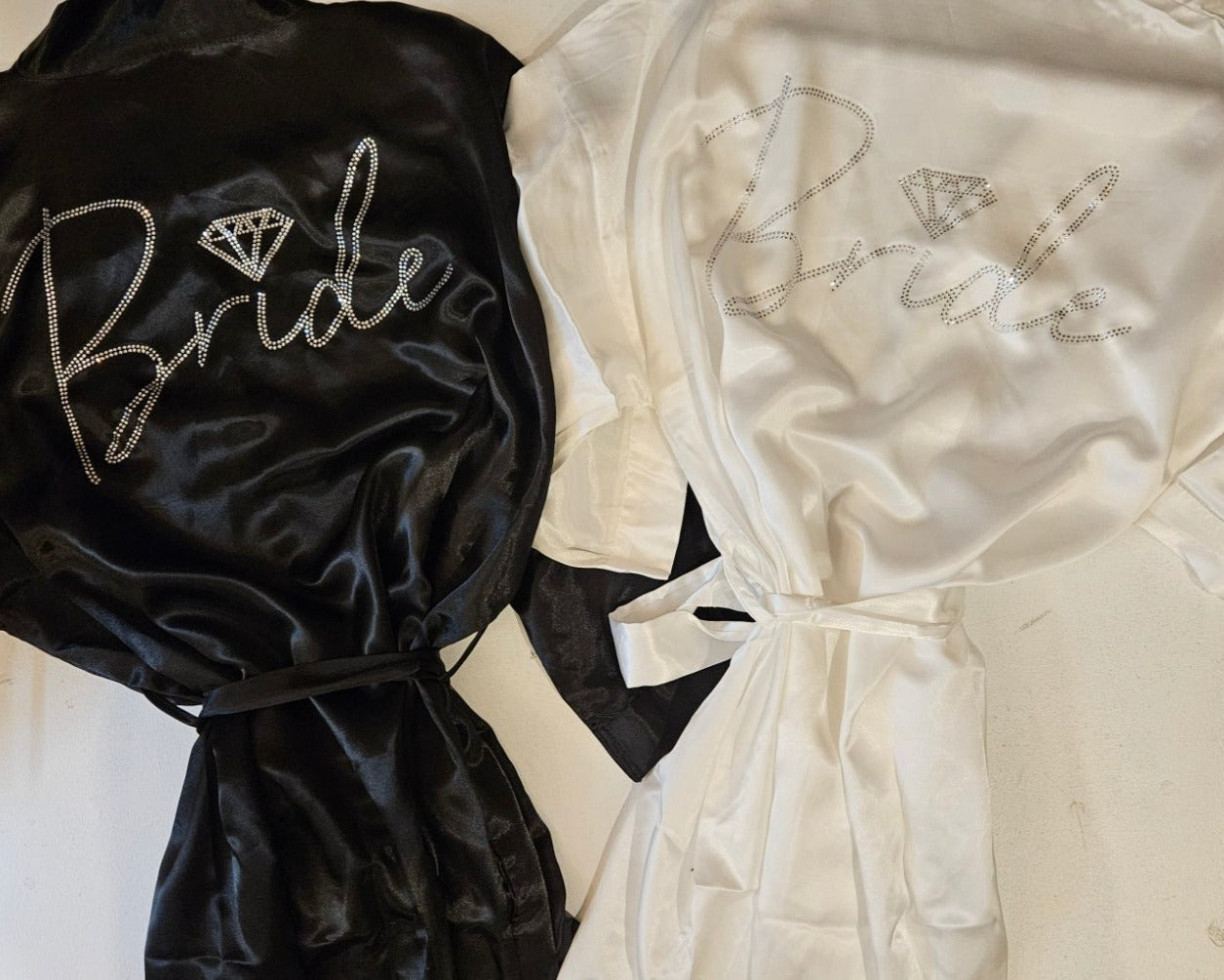 Bride With Diamond Design