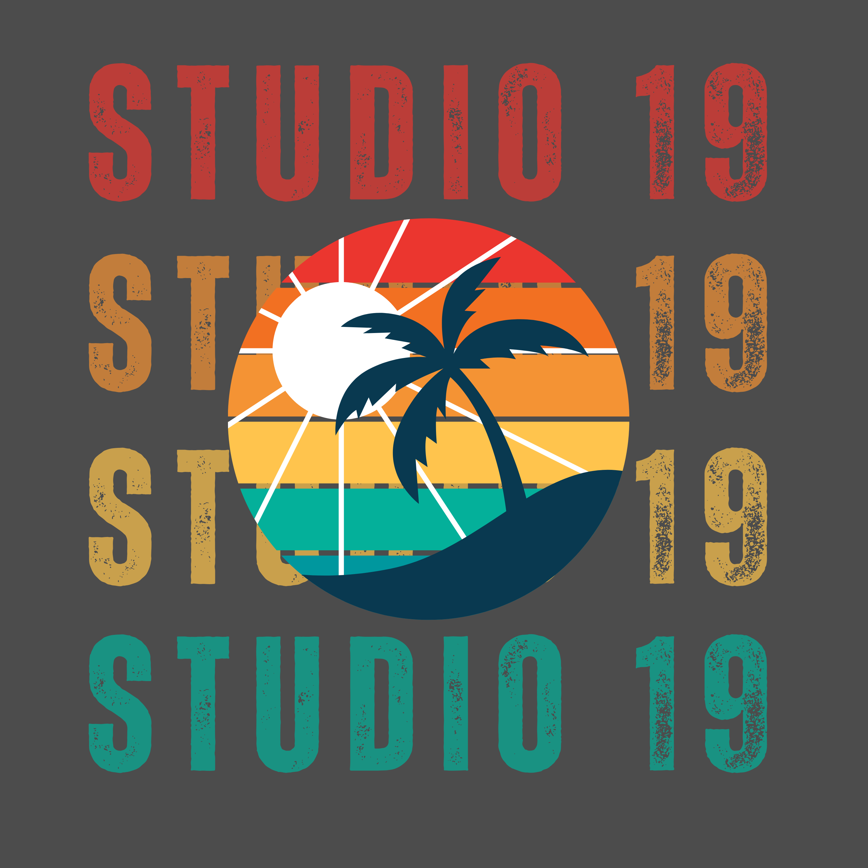 Studio 19 Sunset DTF Print