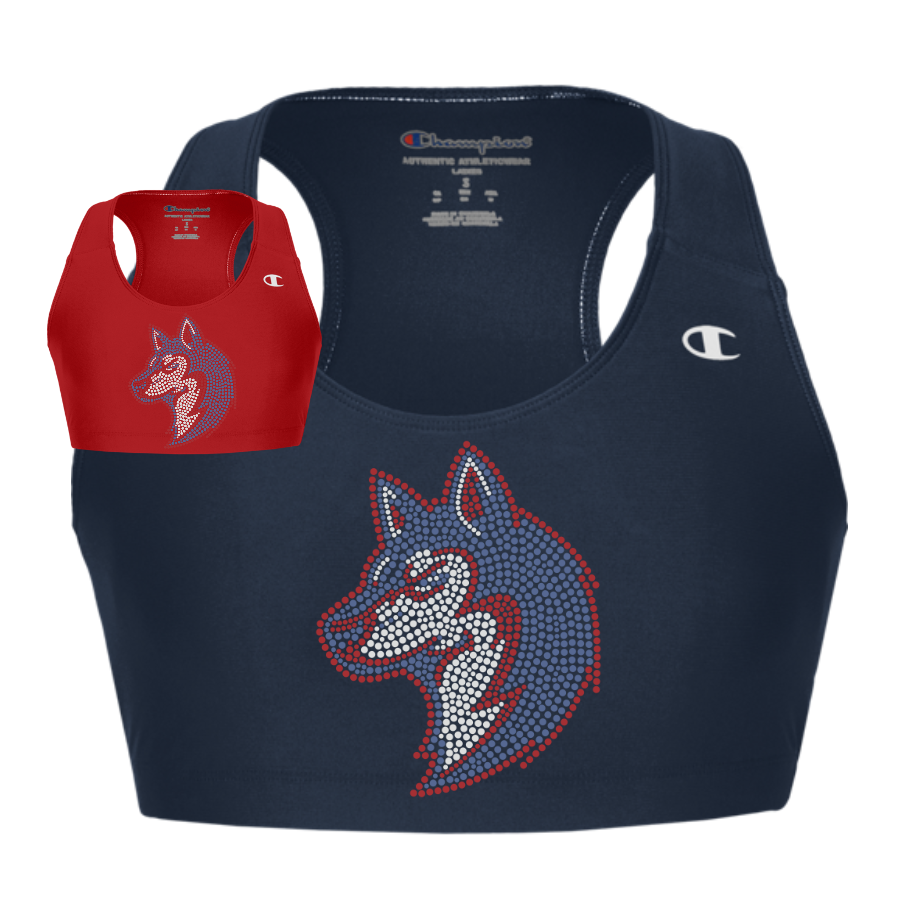 Huskies Champion Essential Racerback Bra Top