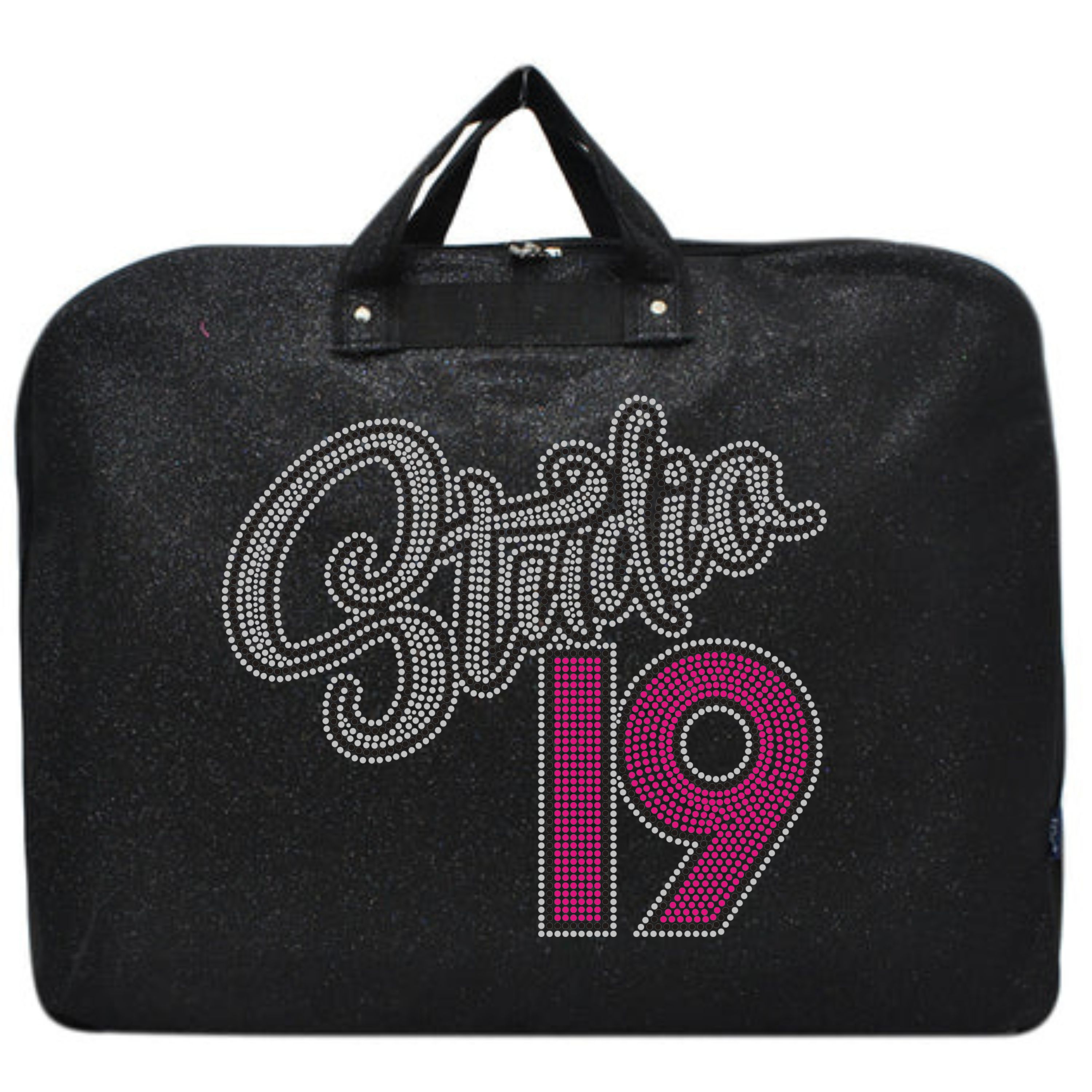 Studio 19 Black Glitter Garment Bag