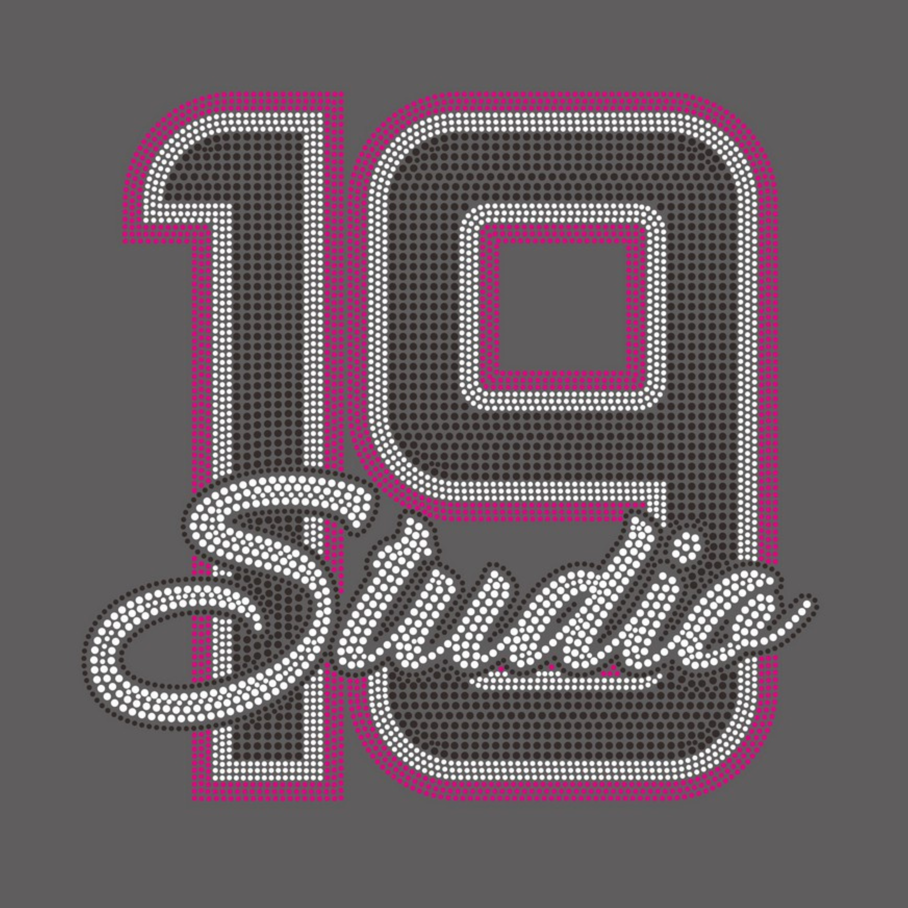 Studio 19 Bling Hooded Full Length Onesie (Name, Small Logo, and Large Logo Included)