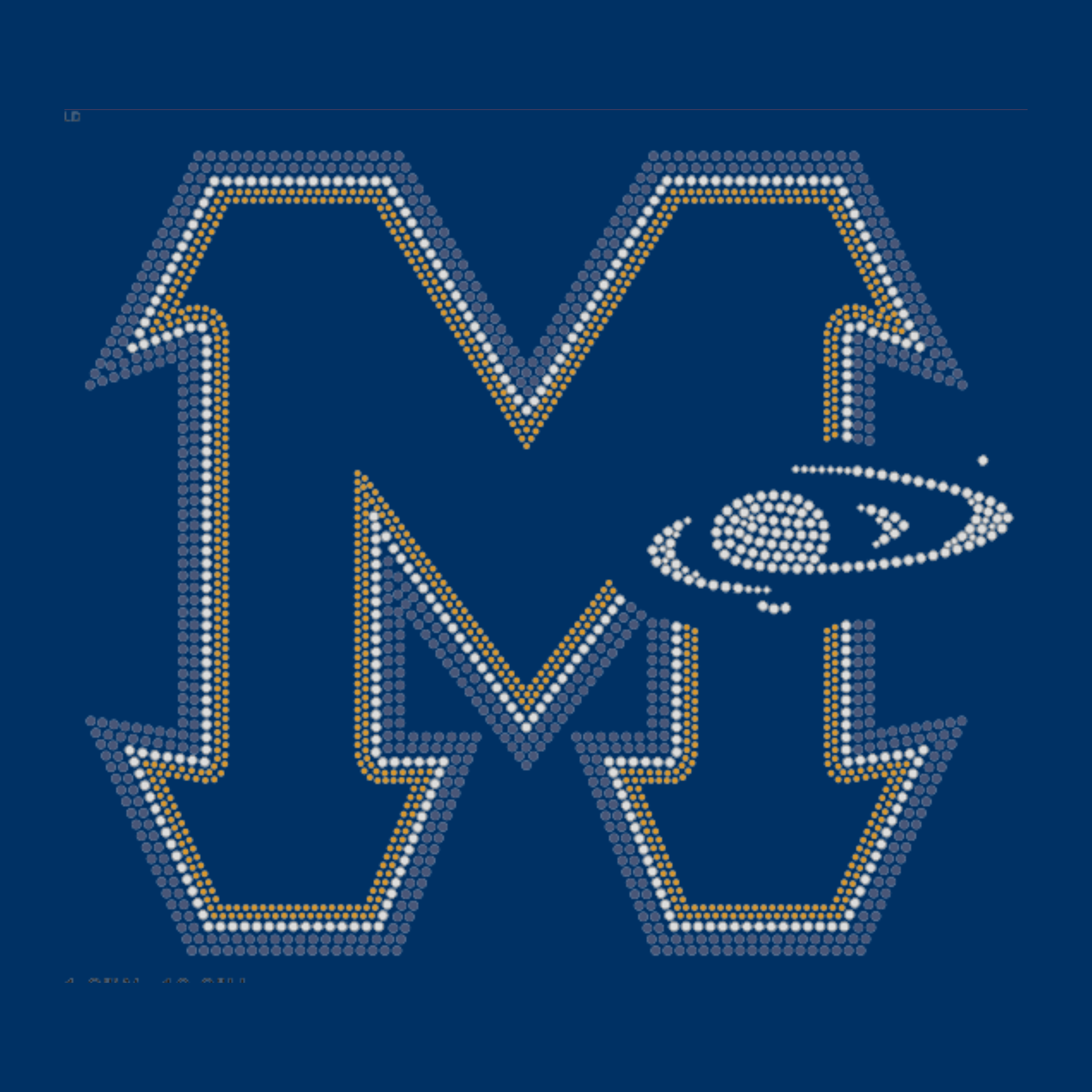 Mars Planets M Bling Design (Tanks, Tees, Sweats, etc)