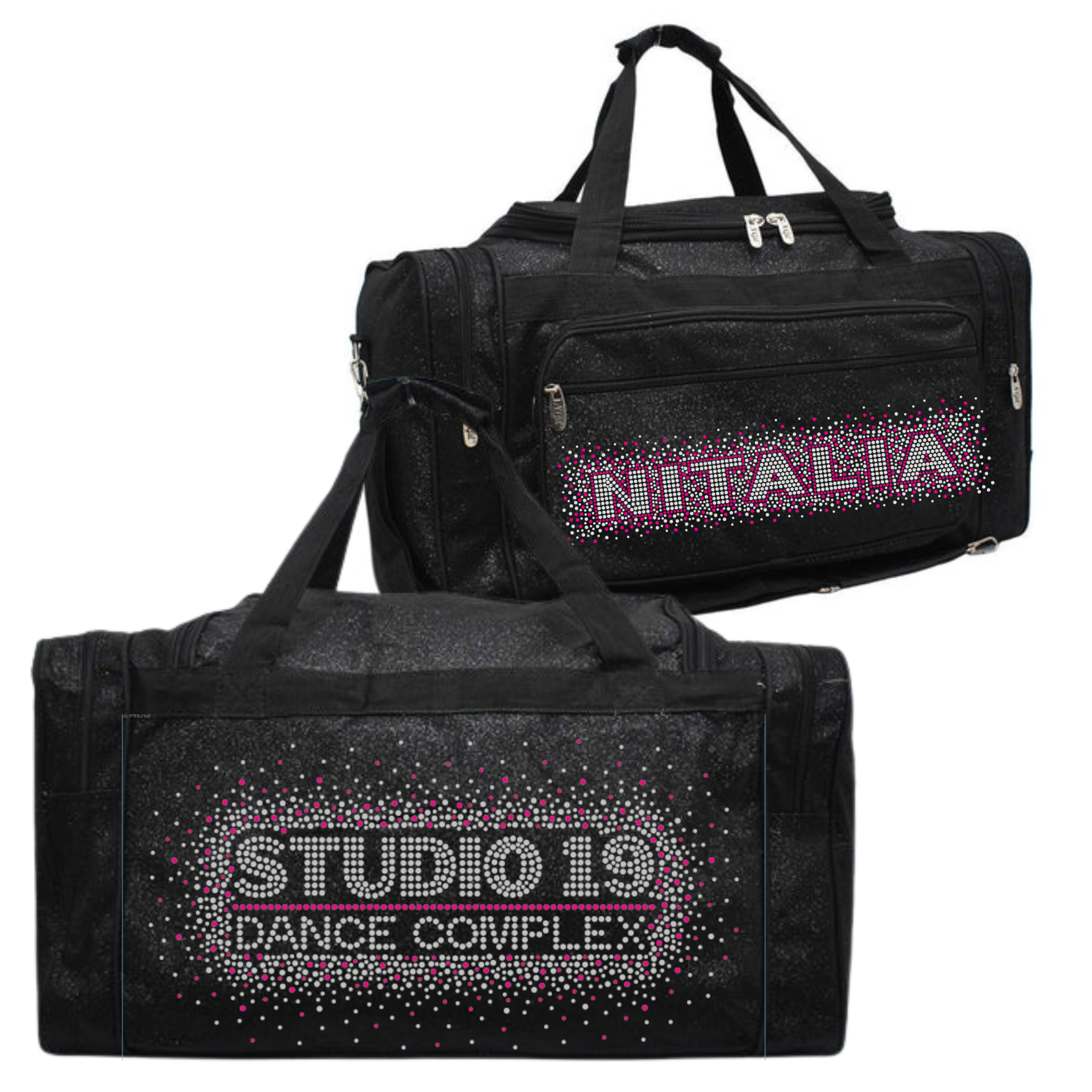 Studio 19 Glitter and Bling Duffle