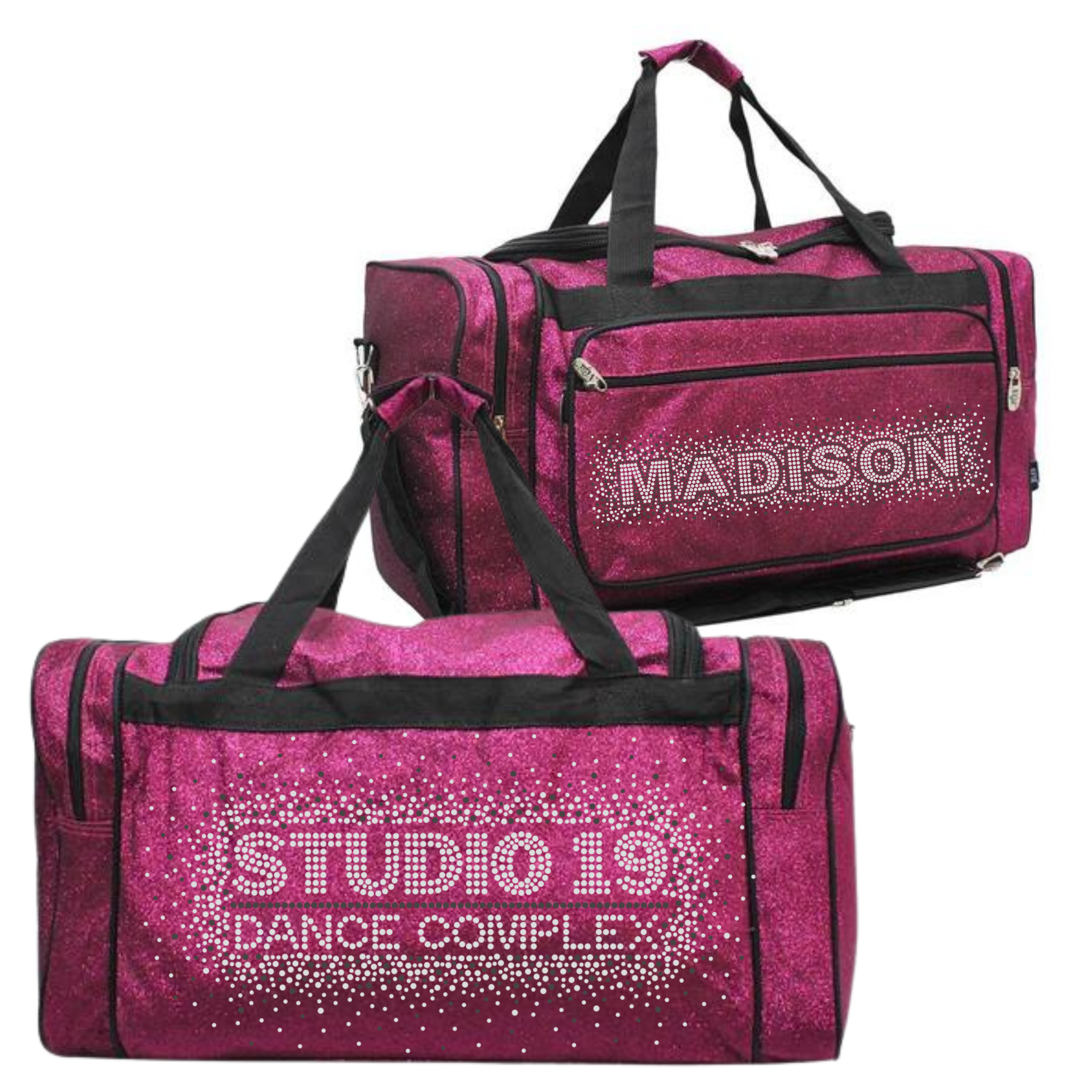 Studio 19 Glitter and Bling Duffle