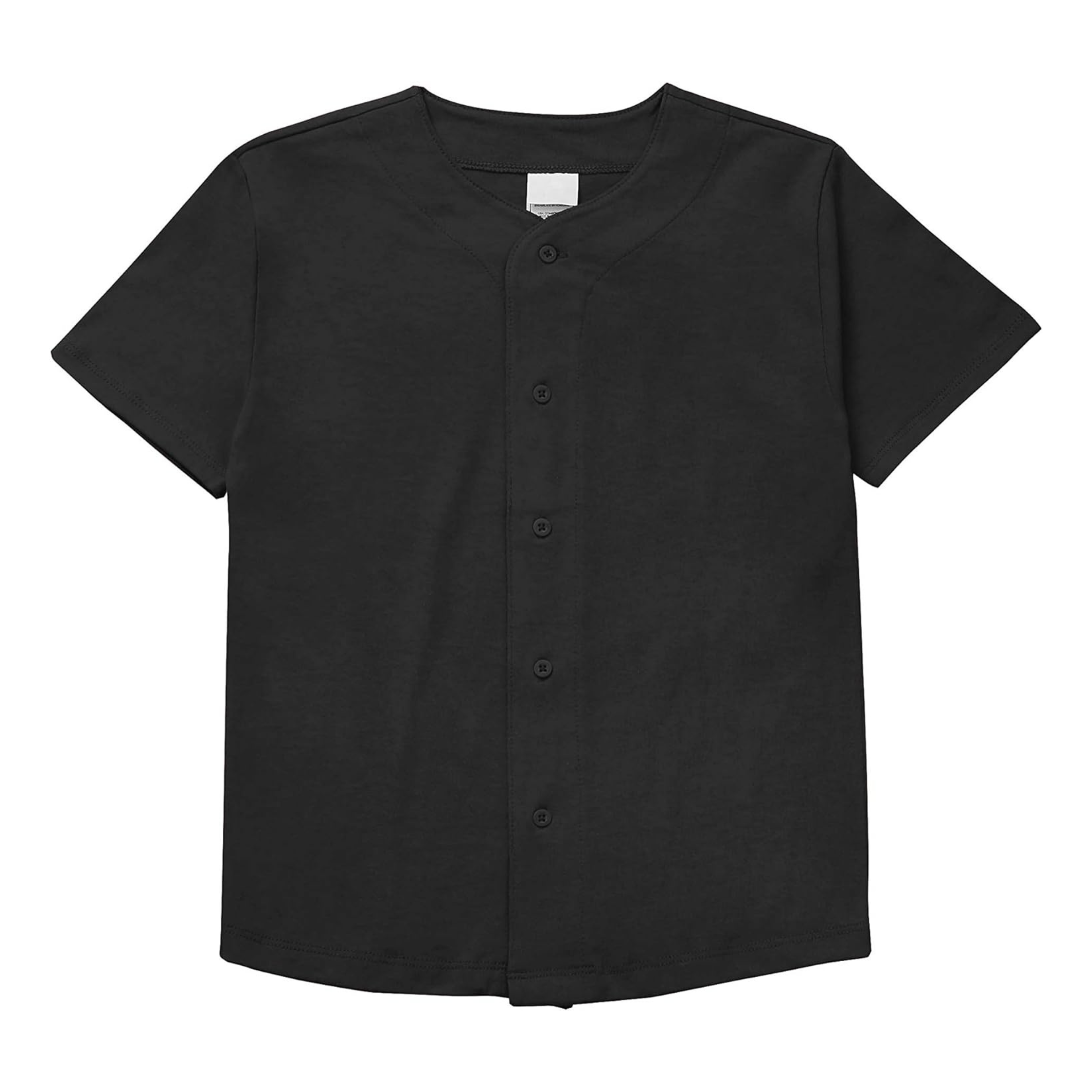 Custom All Black Full Bling Baseball Jersey