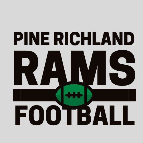 Pine Richland Rams Football Design (NOT BLING)