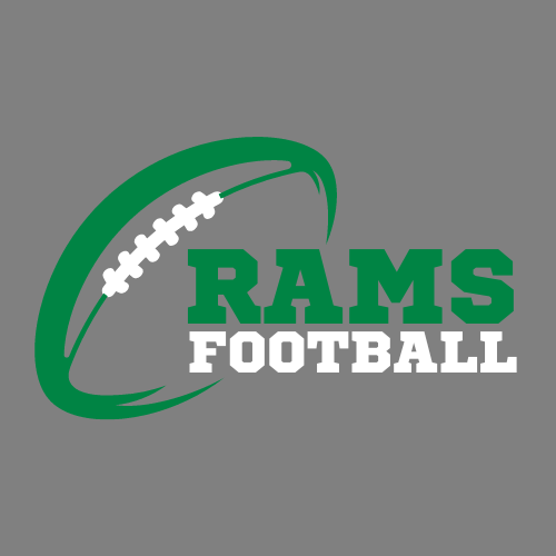 Pine Richland Rams Football Design (NOT BLING)