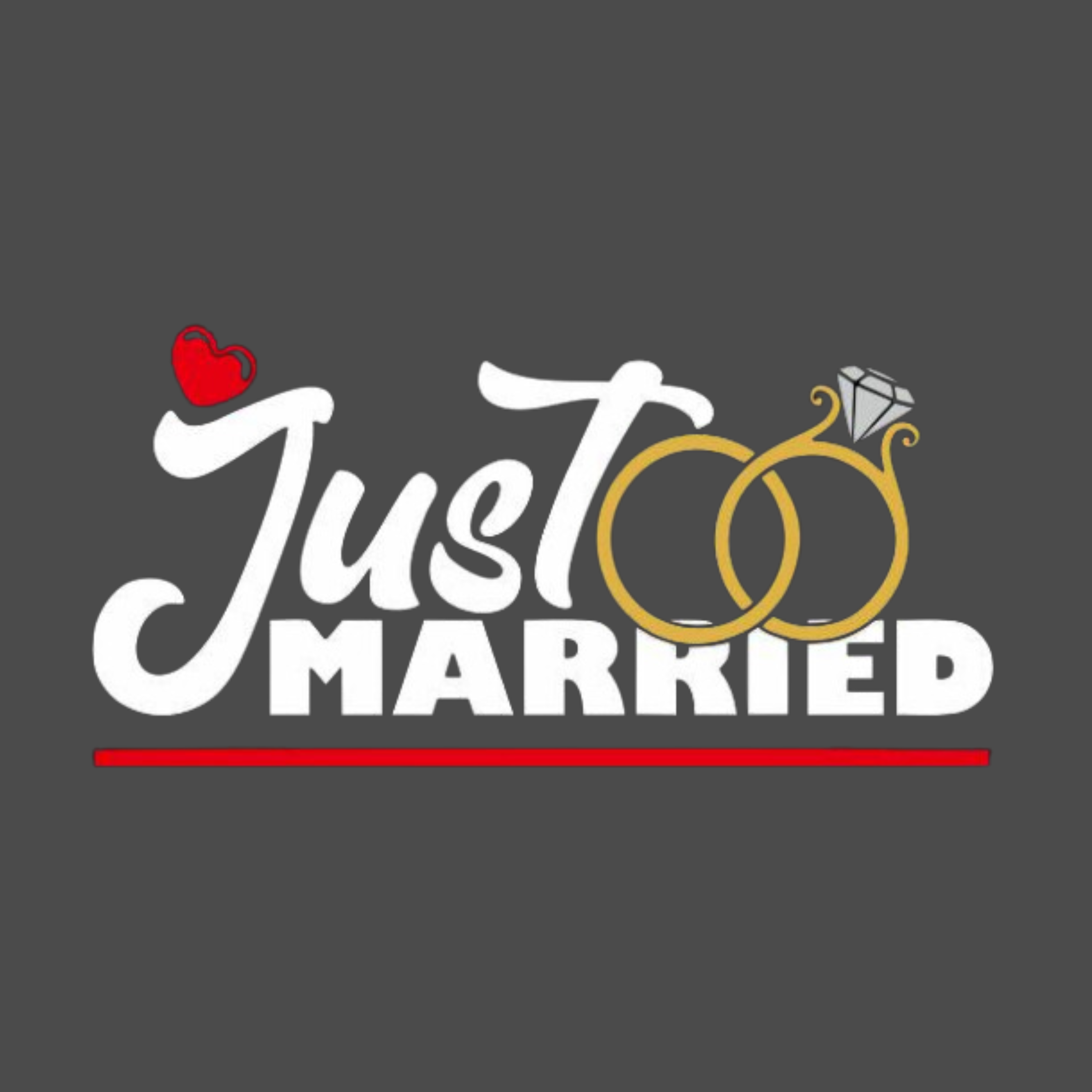 Just Married DTF Design