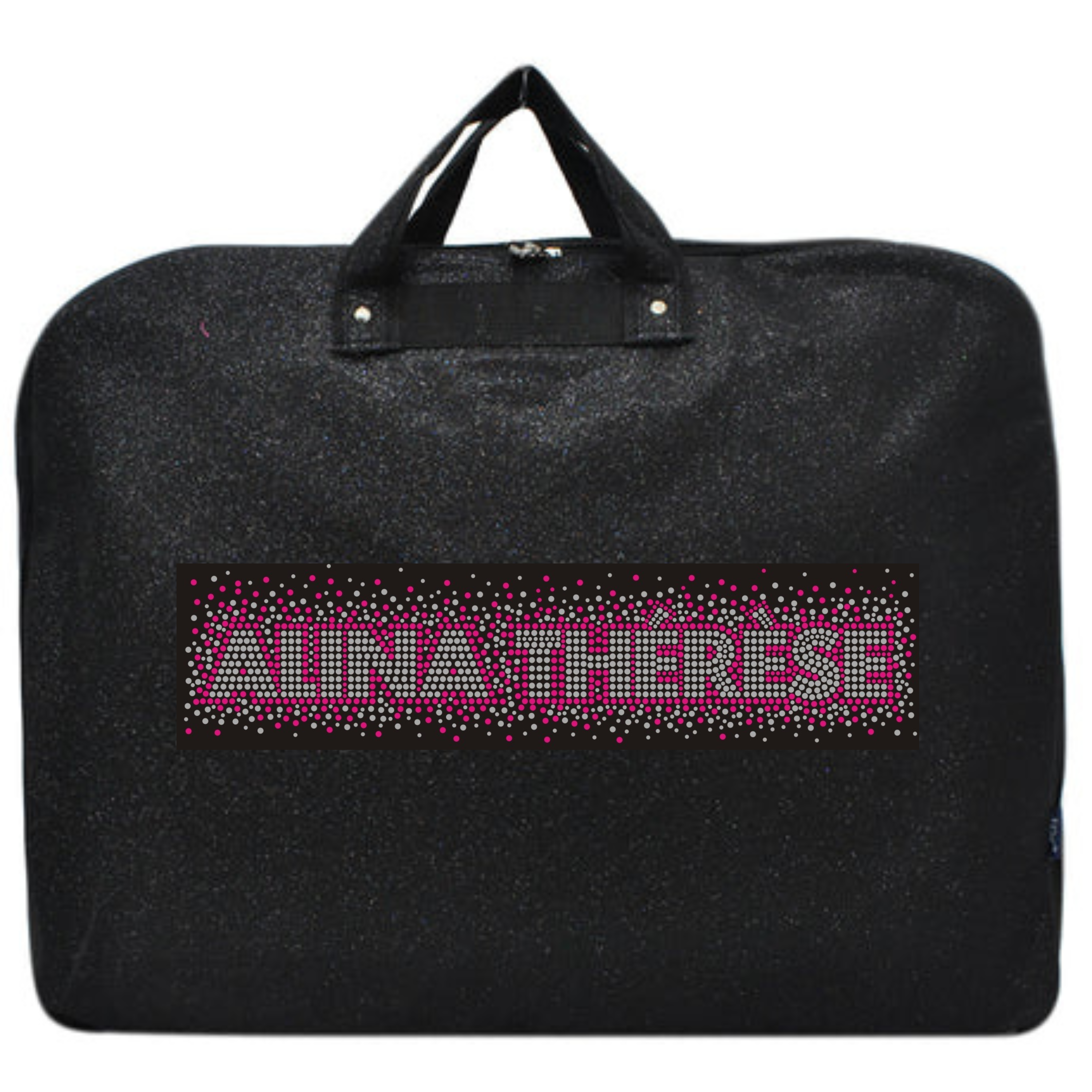 Studio 19 Black Glitter Garment Bag