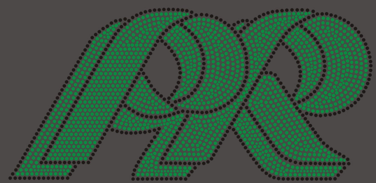 Pine Richland Green PR Logo Bling Design