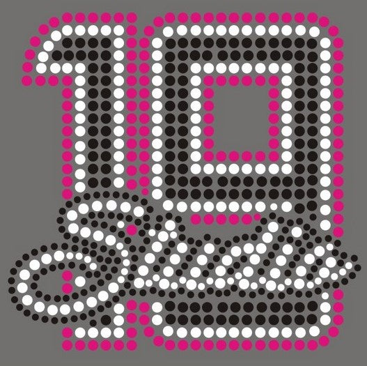 Studio 19 Small Pink Block Bling