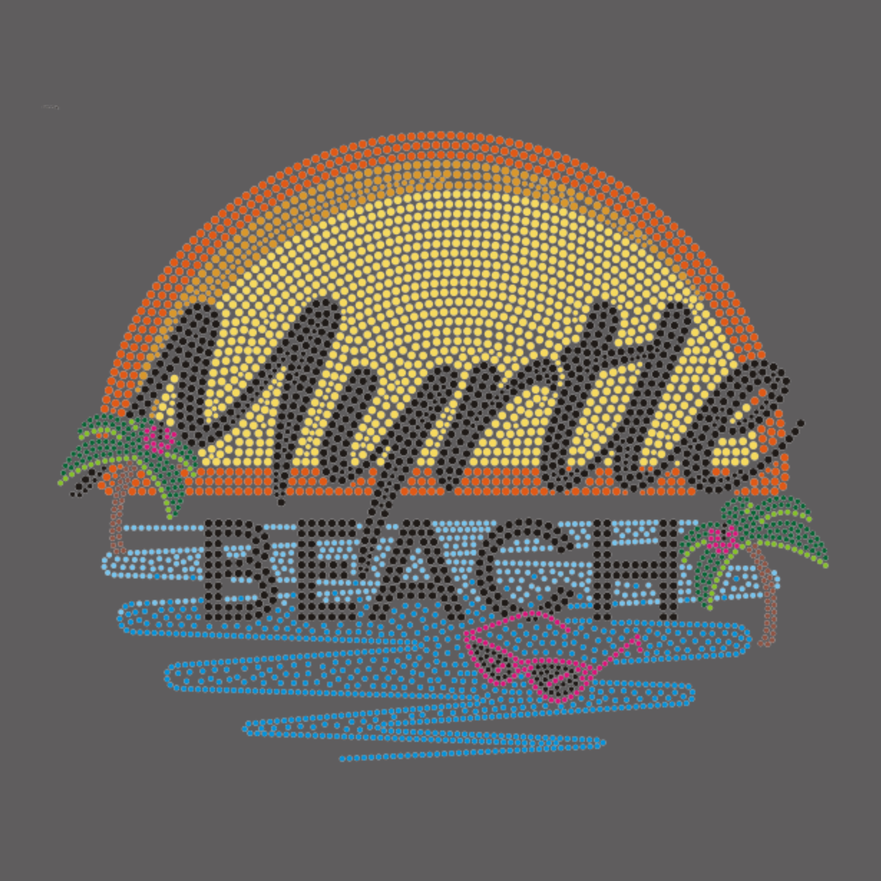 Myrtle Beach Sunset Bling