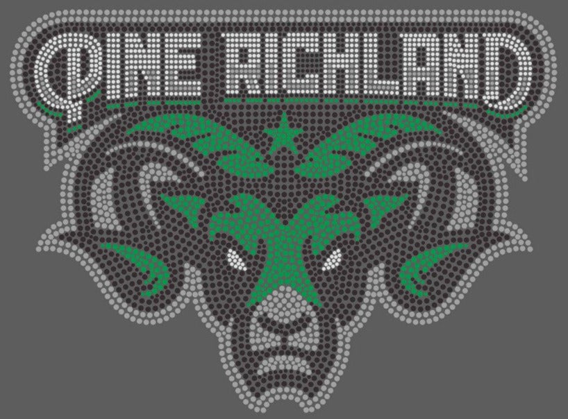 Pine Richland Rams Mascot Design