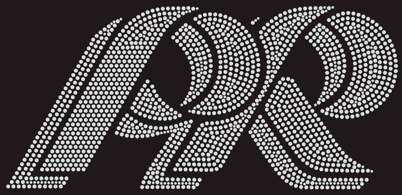 Pine Richland Crystal PR Logo Bling Design