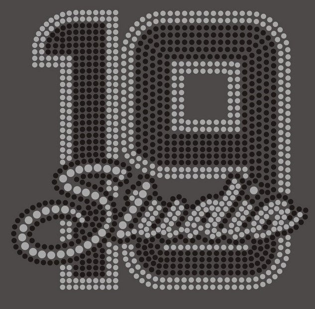 Studio 19 Small Black Block Bling