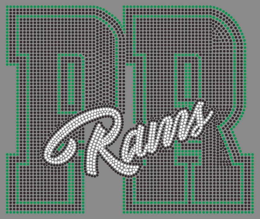 Pine Richland PR Rams Bling Design